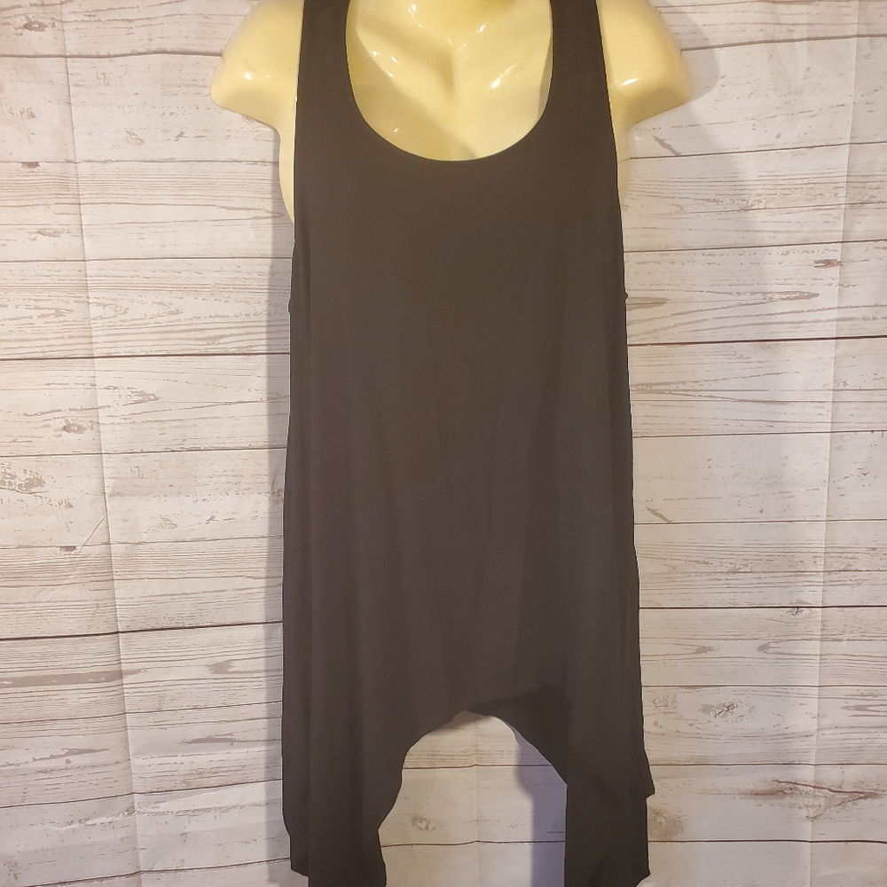 Torrid Black Shark Bite Tank Top